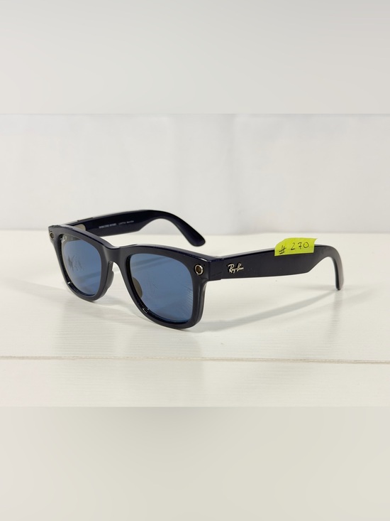 Ray-Ban Accessories - Ray-Ban Black Frame Blue Lens Sunglasses